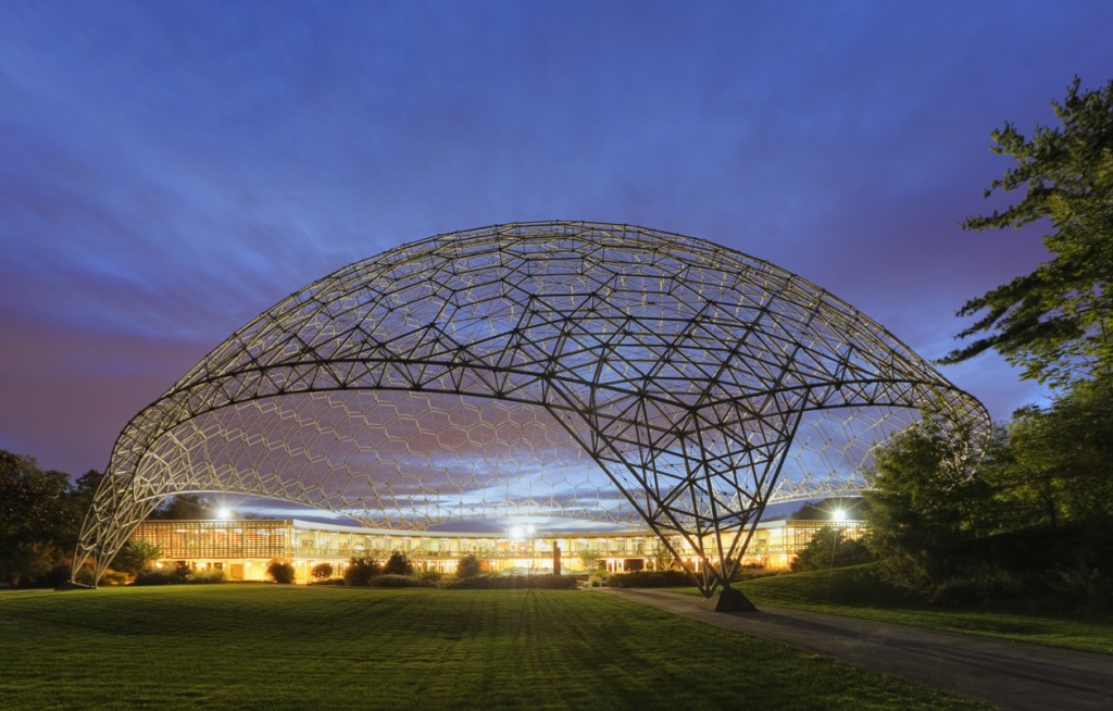 ASM International World Headquarters, Materials Park, Ohio, Architect, John Terrence Kelly, R. Buckminster Fuller